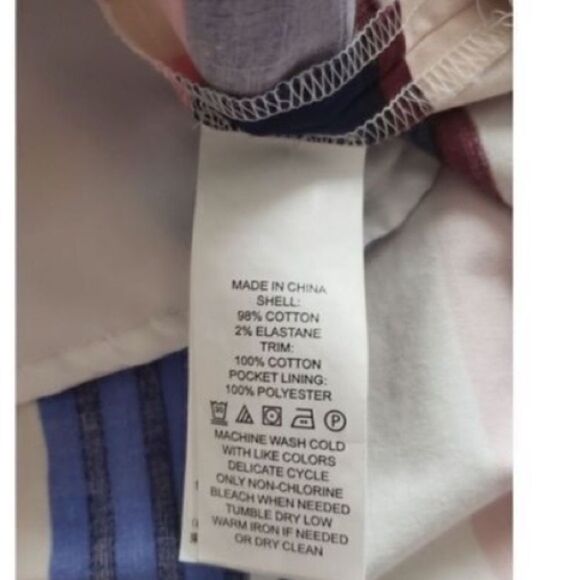 Kate Spade Women’s Size 00 Berber Fit and Flare Dress Pink Striped Button Up - Picture 11 of 13